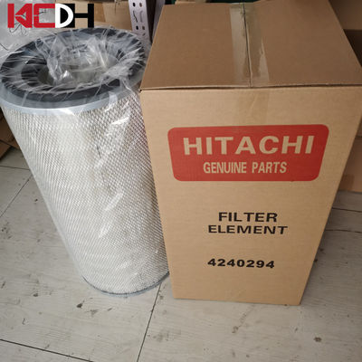 Bộ lọc không khí máy xúc Hitachi EX800-5, 4240294 Máy lọc không khí tròn 12 inch