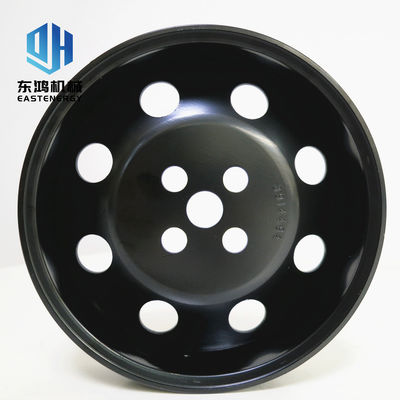 Bộ phận động cơ máy xúc Động cơ 6BT Hiệu suất cao 6 xi lanh Bộ phận động cơ diesel trục khuỷu Ròng rọc trục khuỷu 3914494