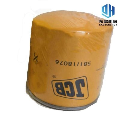 Bộ lọc dầu máy xúc động cơ Jcb Màu vàng 581/18076 TS16949 đã được phê duyệt