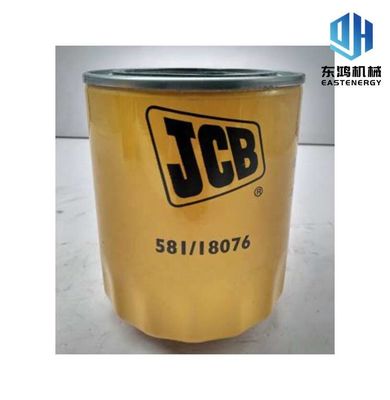 Bộ lọc dầu máy xúc động cơ Jcb Màu vàng 581/18076 TS16949 đã được phê duyệt