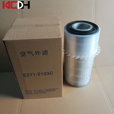 Bộ lọc khí máy xúc Hyundai R200-5 E211-2103C Kiểu xuyên tâm