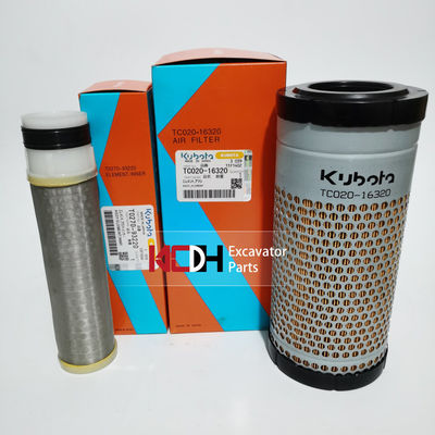 Bộ lọc không khí Máy xúc Kubota T0270-93220 Máy nén khí TC020-16320