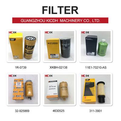 Bộ phận động cơ máy xúc Phần tử lọc dầu 22030852 Áp dụng cho